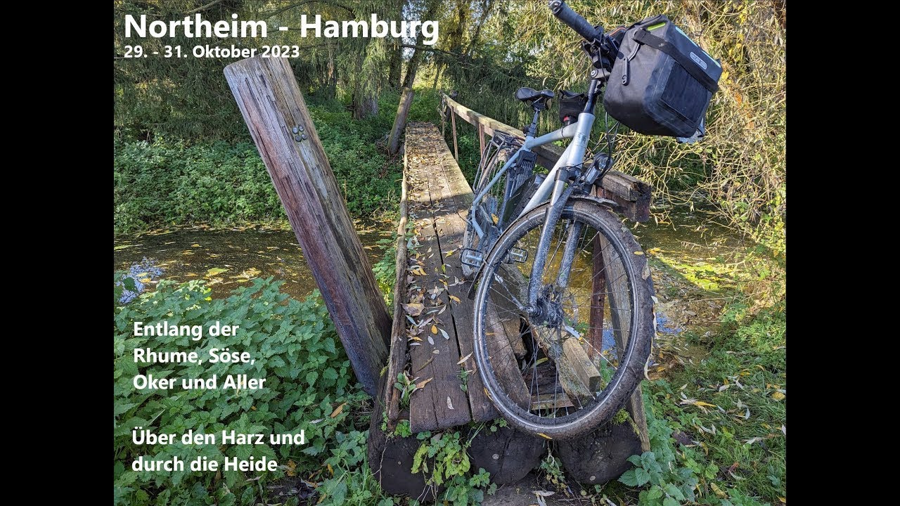 Durch Harz und Heide: Von Northeim nach Hamburg. Ende Oktober 2023