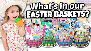 Creating AMAZING Easter Baskets!What's in My KIDS Easter Baskets 2022