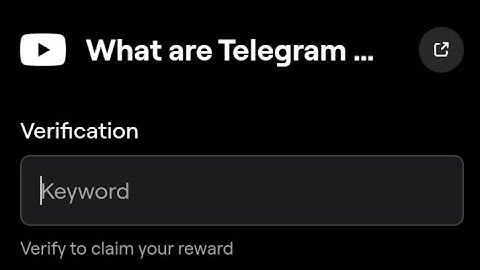 What are Telegram Mini Apps | Blum Video verification keyword | Blum Youtube Video Code Today #blum