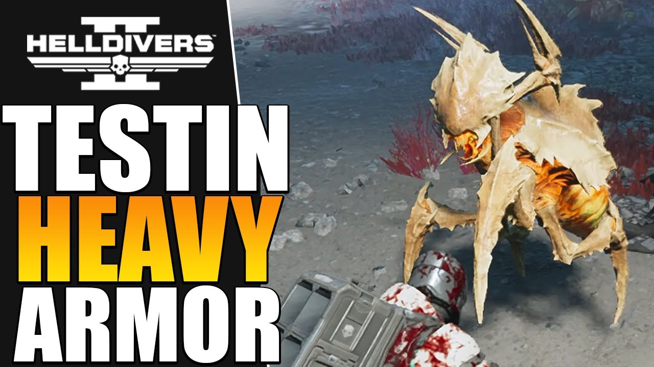 Testing Heavy Armor & New Passive Idea's - Helldivers 2 - YouTube