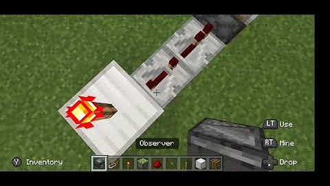 Vertical double piston extender for Minecraft bedrock edition 1.16.1