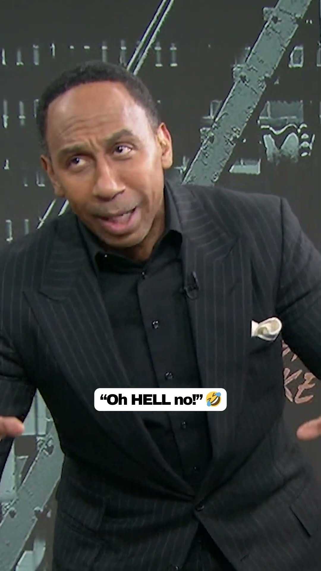 Stephen A. is TERRIFIED of sharks ??