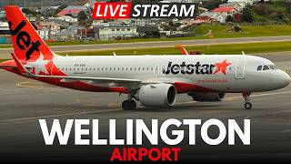 🔴 LIVE - WINDY/GUSTY Planespotting at Wellington Airport - 31 Jul 2026 ✈️