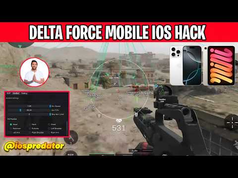 Delta Force Mobile Hack Cheat for iOS (No jailbreak) | Antiban Delta Force Mobile iPhone Ipad Hack