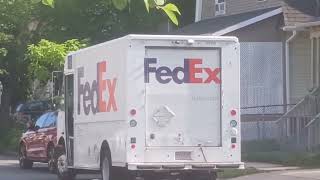 FedEx Express 2001 Freightliner MT-45 Step Van #728356 Rare Action!