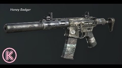 COD Ghosts - Honey Badger! Best Class Setup