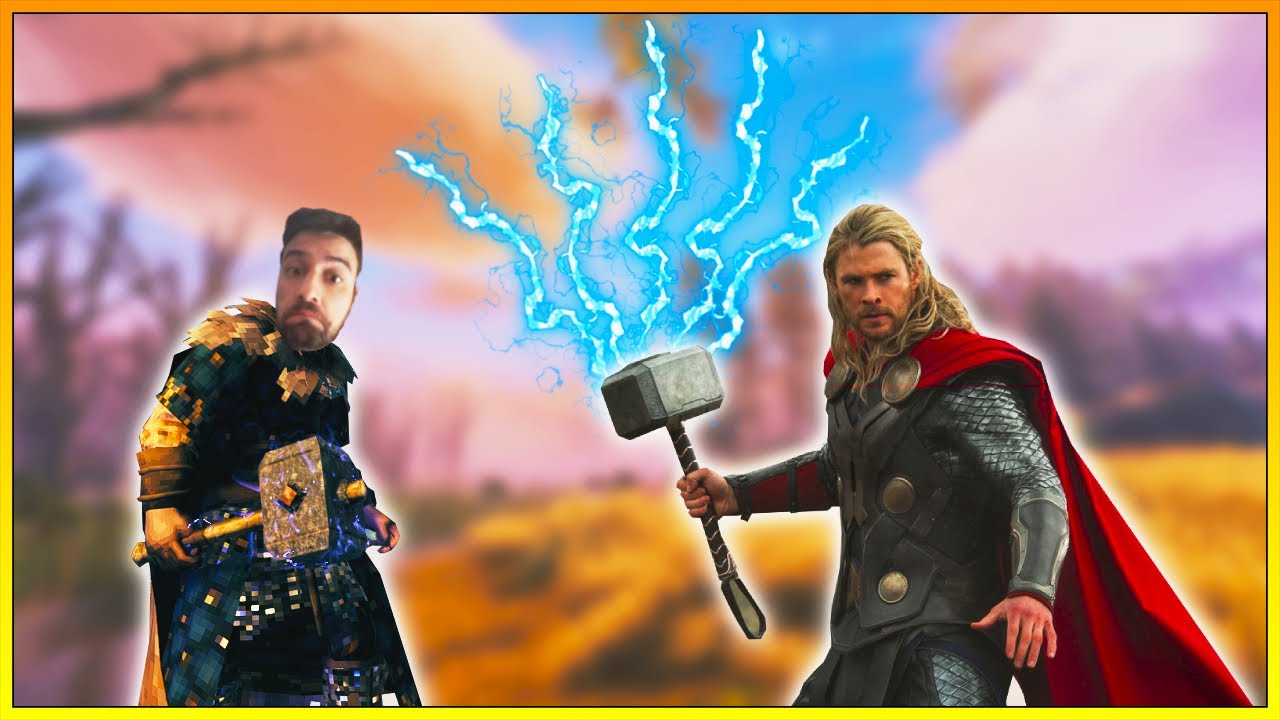 Valheim Mods Use Mjolnir Thor's Hammer! (Mjolnir) Review/Showcase