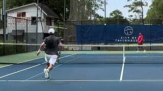 New Floridaman? Crazy Pickle Ball Player Intrusion at key moment in TENNIS match