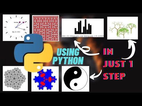 PYTHON TURTLE DEMO PROGRAMS