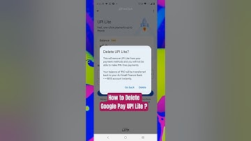 How to Delete UPI Lite in Google Pay ||  GPay UPI Lite Disable kaise kare  ?  #2025 #shorts #gpay