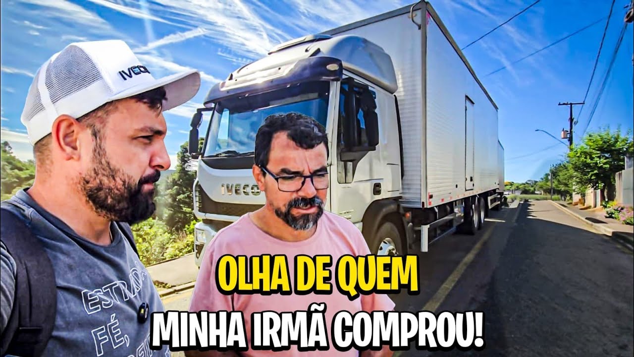 FUI BUSCAR O CAMINHÃO QUE MINHA IRMÃ COMPROU 🙏🏼 COINCIDÊNCIAS DA VIDA !
