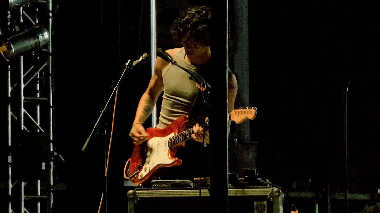 Dominic Fike performing Westcoast Collective at the M3F Festival