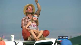 Reaction to Total Solar Eclipse