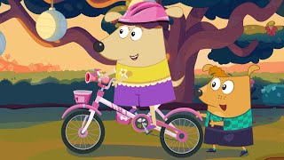 Puppy Bicycle Squad: Kids Cartoon Adventure & Safety Lessons In Full Episode