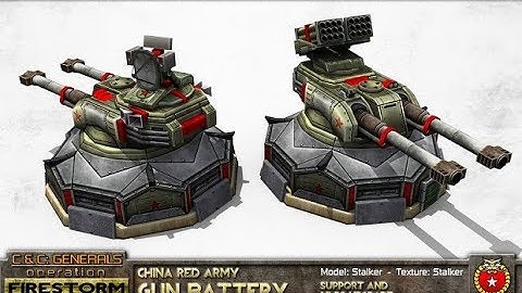 C&C Generals Operation Firestorm Beta 02 - Part Nine - China Red Army General