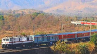 22222 Hazrat Nizamuddin - Mumbai Rajdhani Express, Max Speed 130km/hr