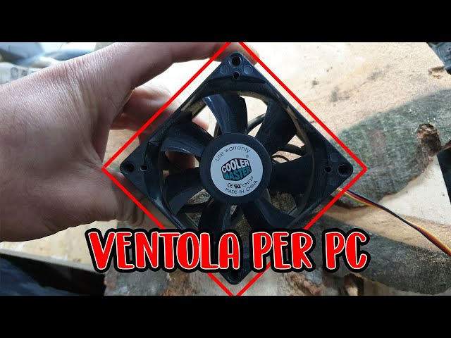 COME RICICLARE UNA VENTOLA PER PC - 5 PROGETTI 