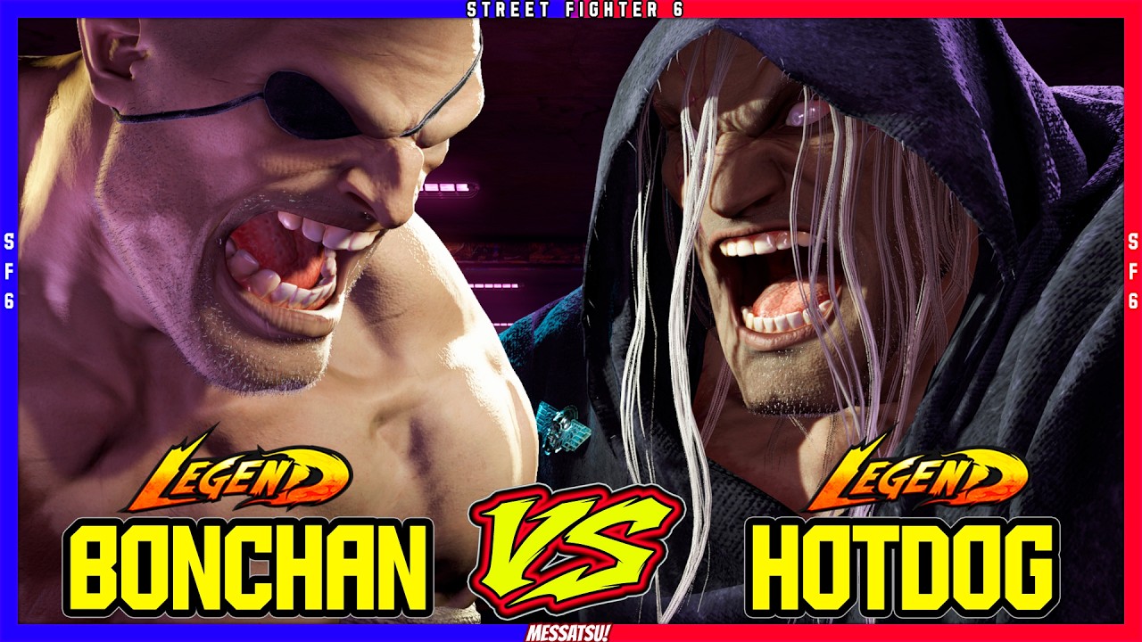 SF6 Bonchan (Sagat) VS HotDog (M.Bison)💥Messatsu!💥スト6💥Street fighter 6