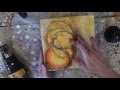 Wax on Wednesdays Encaustic Painting Demos Texture Journey #1
