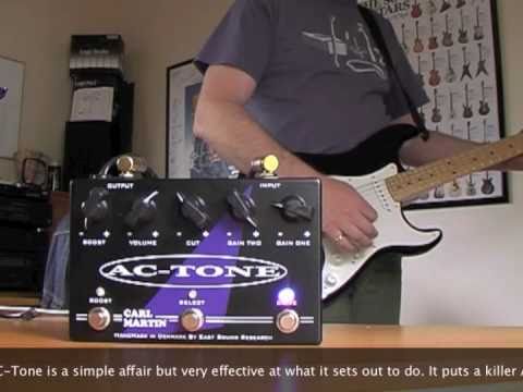 Carl Martin: AC-Tone with Strat to Laney VC50 clea...