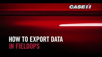 How to Export Data from FieldOps
