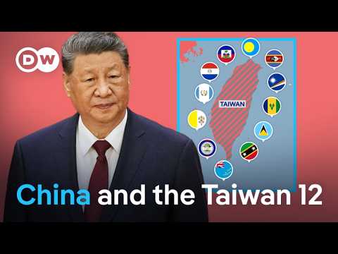 Taiwan's allies: 12 small states caught in US-China rivalry | DW News