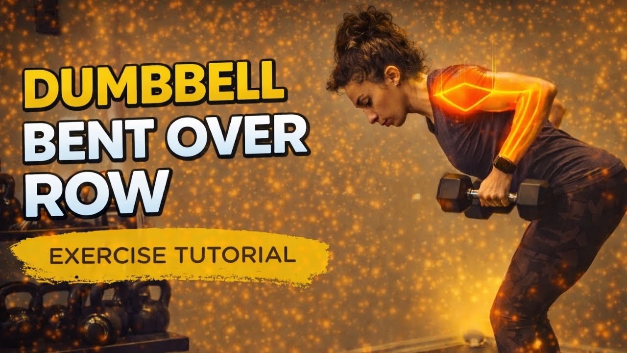 How to Do a Dumbbell Bent Over Row - YouTube