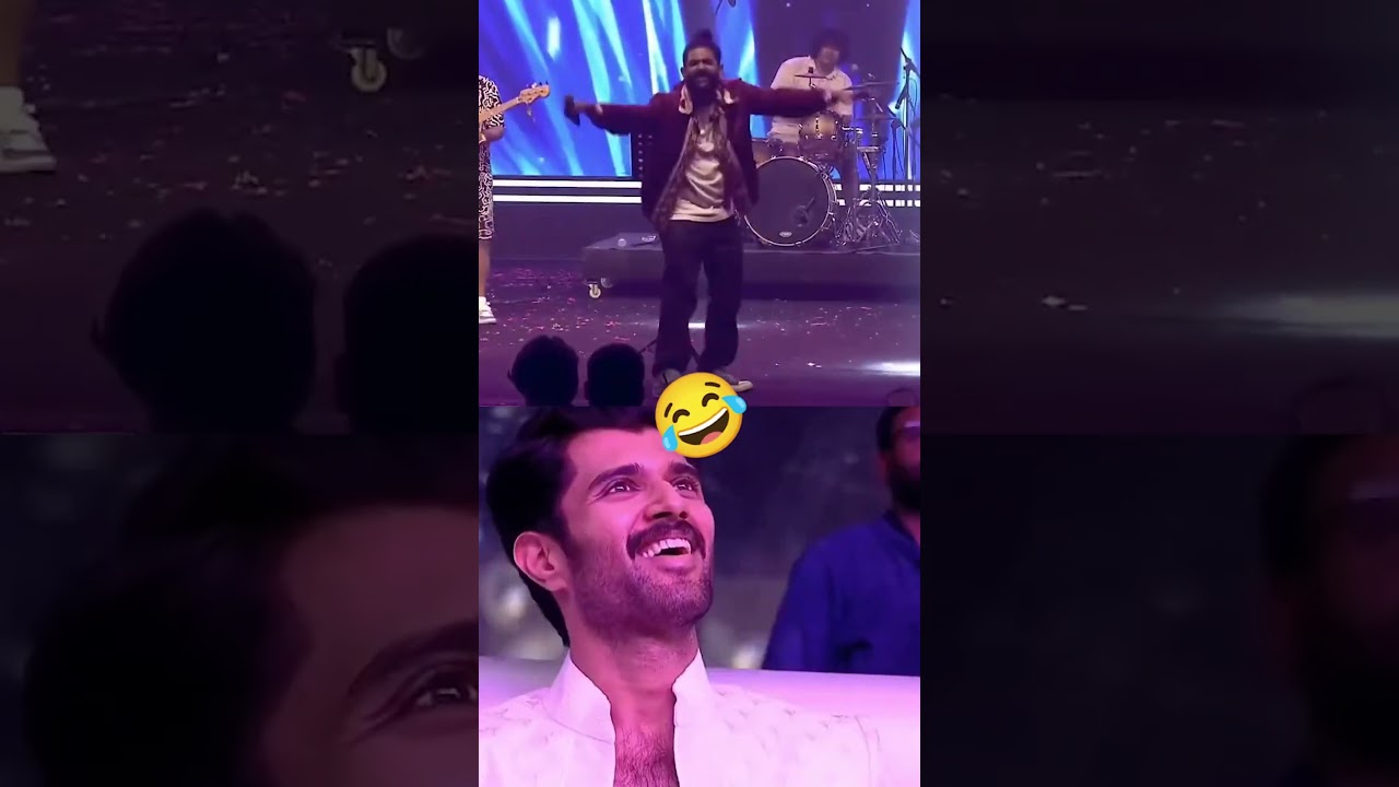 Telugu kushi audio launch sid sriram 😂😂