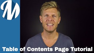 Create a Table of Contents Page for Digital Magazine using Magoft and the TypeLoft Editor