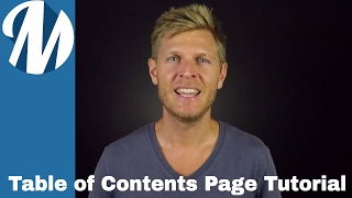 Create a Table of Contents Page for Digital Magazine using Magoft and the TypeLoft Editor