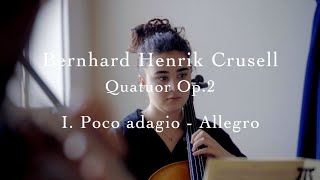 Bernhard Crusell - Quatuor op.2 (I. Poco Adagio - Allegro) // Arthur Stockel