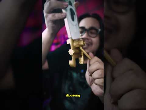 review [gloria] holder hp motor spion bahan full besi