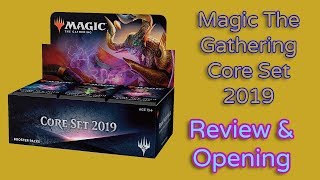MTG Core Set 2019 Booster Box Opening