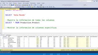 Lenguaje SQL - SELECT -  Parte 1