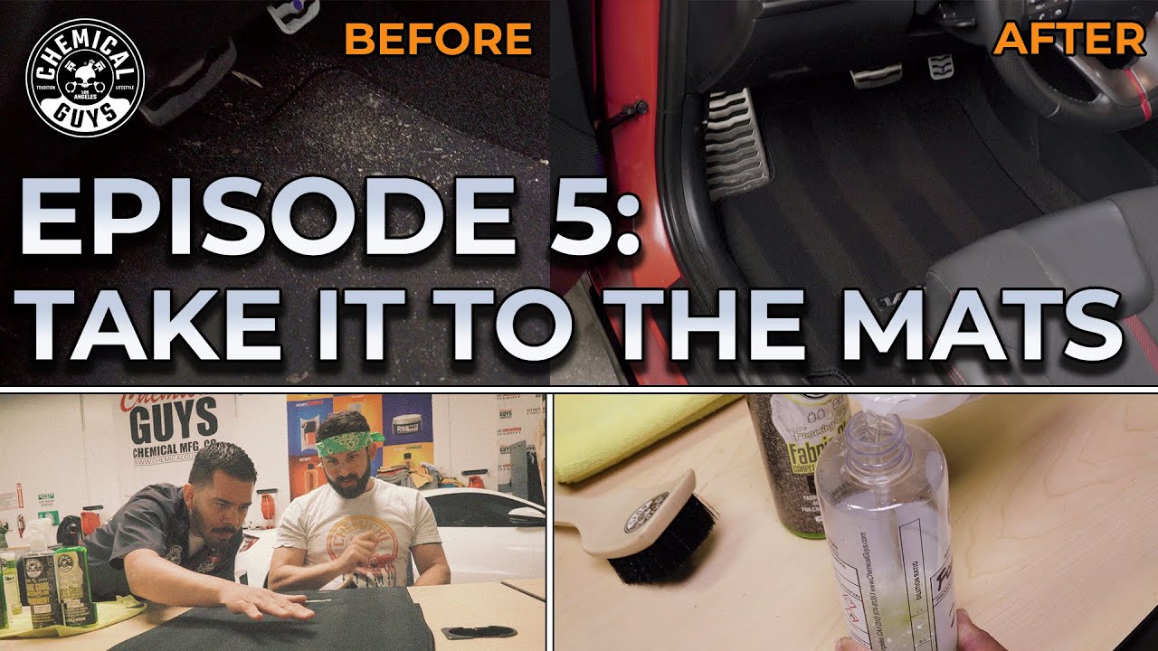 How To Quickly Clean Your Car Floor Mats! Newbie Detailing Vlog