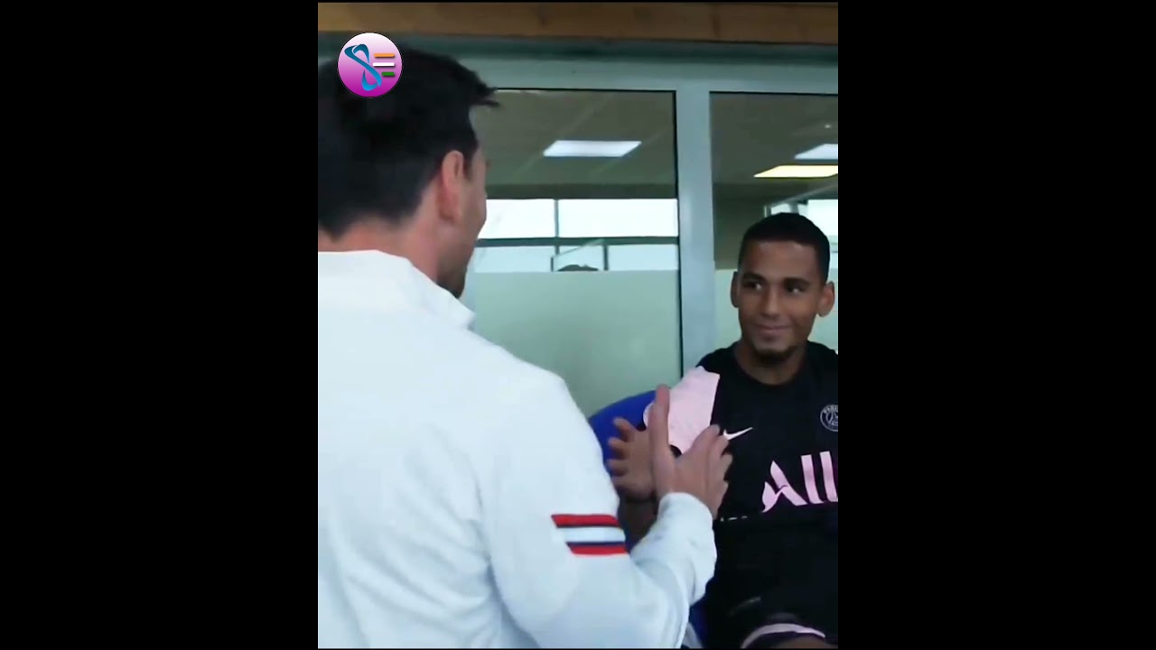 Messi Arrival In Paris 1st day in Training. Meeting Teammates Ramos Neymar Mbappe Navas & Poccentino