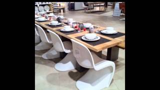 DESIGNER PANTON  CHAIR - DINNING ROOM IDEAS