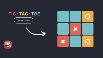 Creating Tic-Tac-Toe Game with HTML and CSS | HTML CSS PROJECT | #html  #css  #games