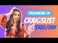 Freelancing on craigslist how to make 100day