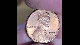 INSANE FIND MUST SEE FULL VIDEO VERSION TO BELIEVE 1982 COPPER WITH STRING STRUCK THROUGH FOUND