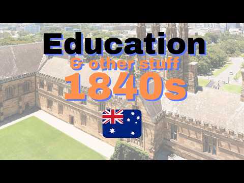 Australian History: Education 1840s