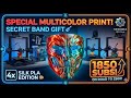 🎸Fail LIVE: SPECIAL MULTICOLOR PRINT – Secret Band Gift | 4x Silk PLA Edition 🎨