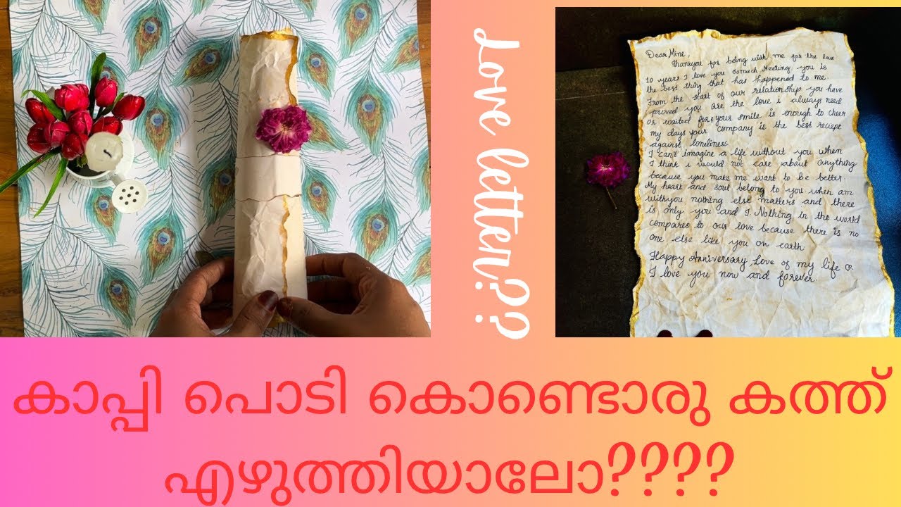 Vintage themed letter | Love Letter 