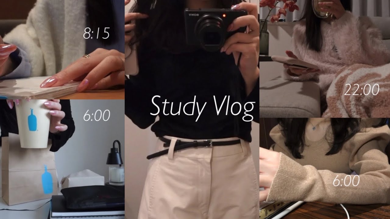 study vlog) 社会人の朝活と資格勉強の1週間☕️👩🏻‍💻オフィスコーデと最近の購入品✨👢