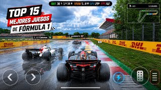🏎️ TOP 15 MEJORES Juegos de FÓRMULA 1 para Android 2026 😱 ¡Gráficos de Consola! screenshot 5