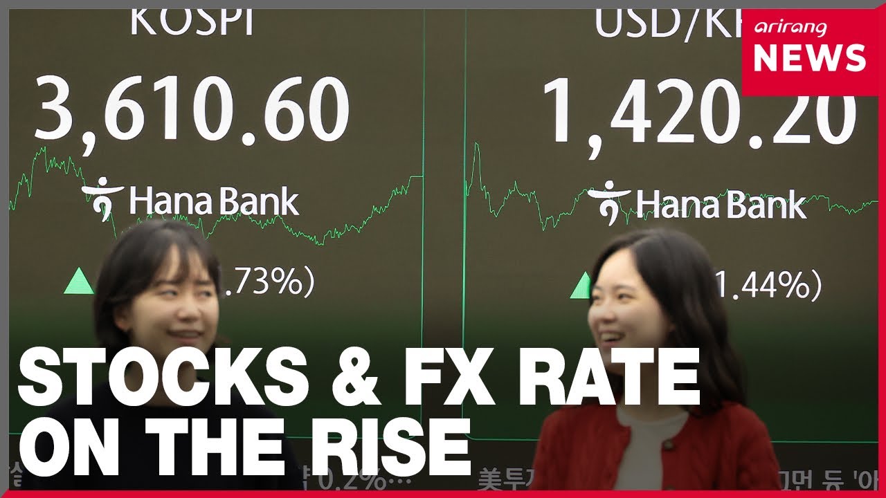 KOSPI breaks 3,600 mark amid concerns over rising won-dollar exchange rate