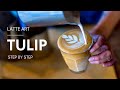 Latte art tulip un guide tape par tape