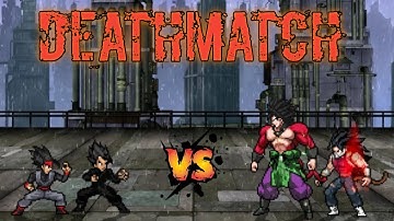 Ghost & Nion VS Legendary Broly SSJ4 & Cumber(all form) in Jump Force Mugen