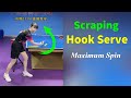 The Scraping Hook Serve: 5 Keys to Maximum Spin & Deception