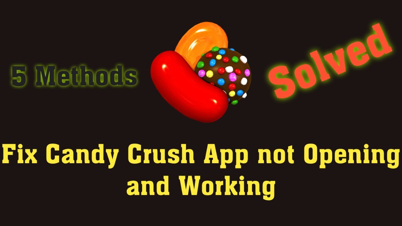 Fix Candy crush not opening and working issue in Android mobile - YouTube